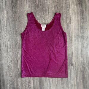 Chico's Vibrant Magenta Tank Top